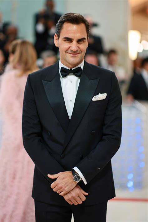 federer rolex met gala|roger Federer red carpet.